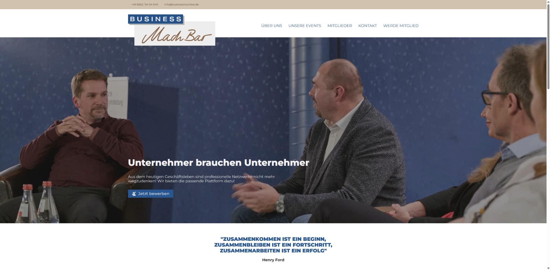 Business MachBar
