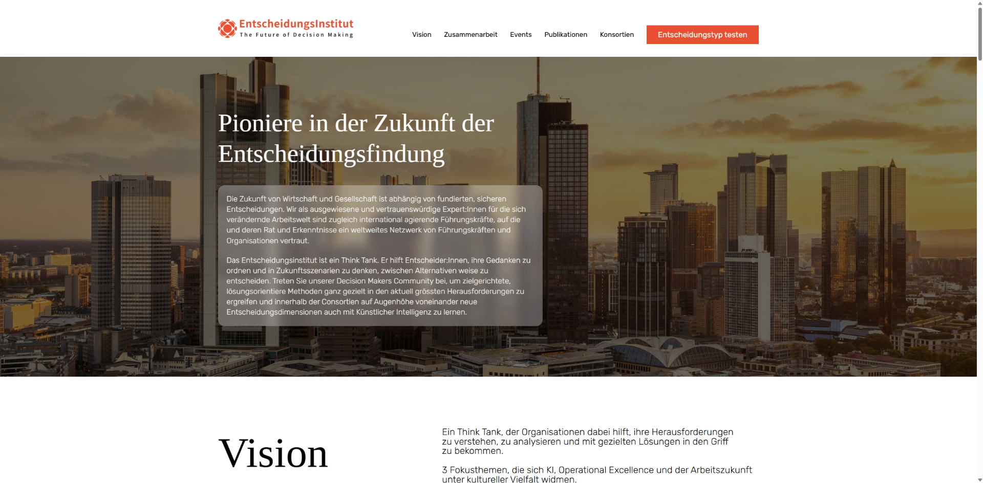 Entscheidungsinstitut