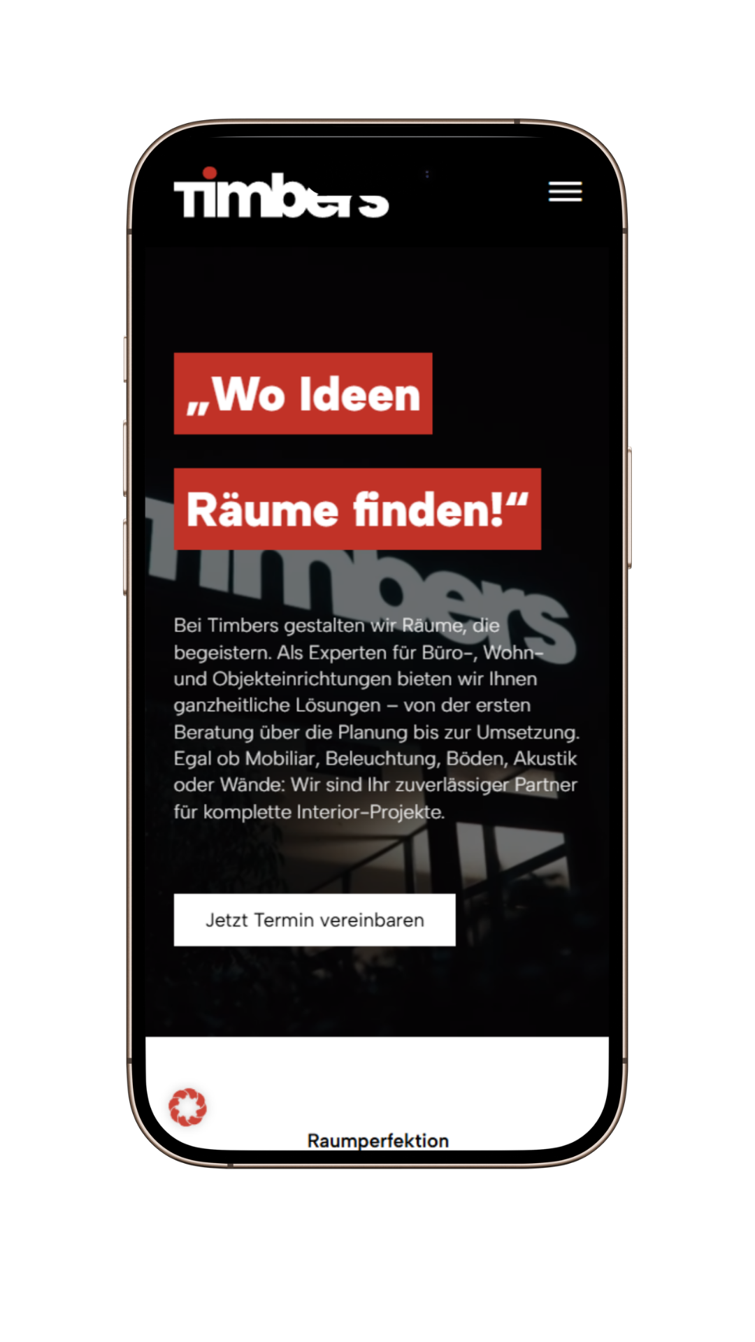 Mobile Website Preview